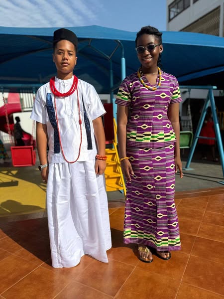 Older students in traditional attire