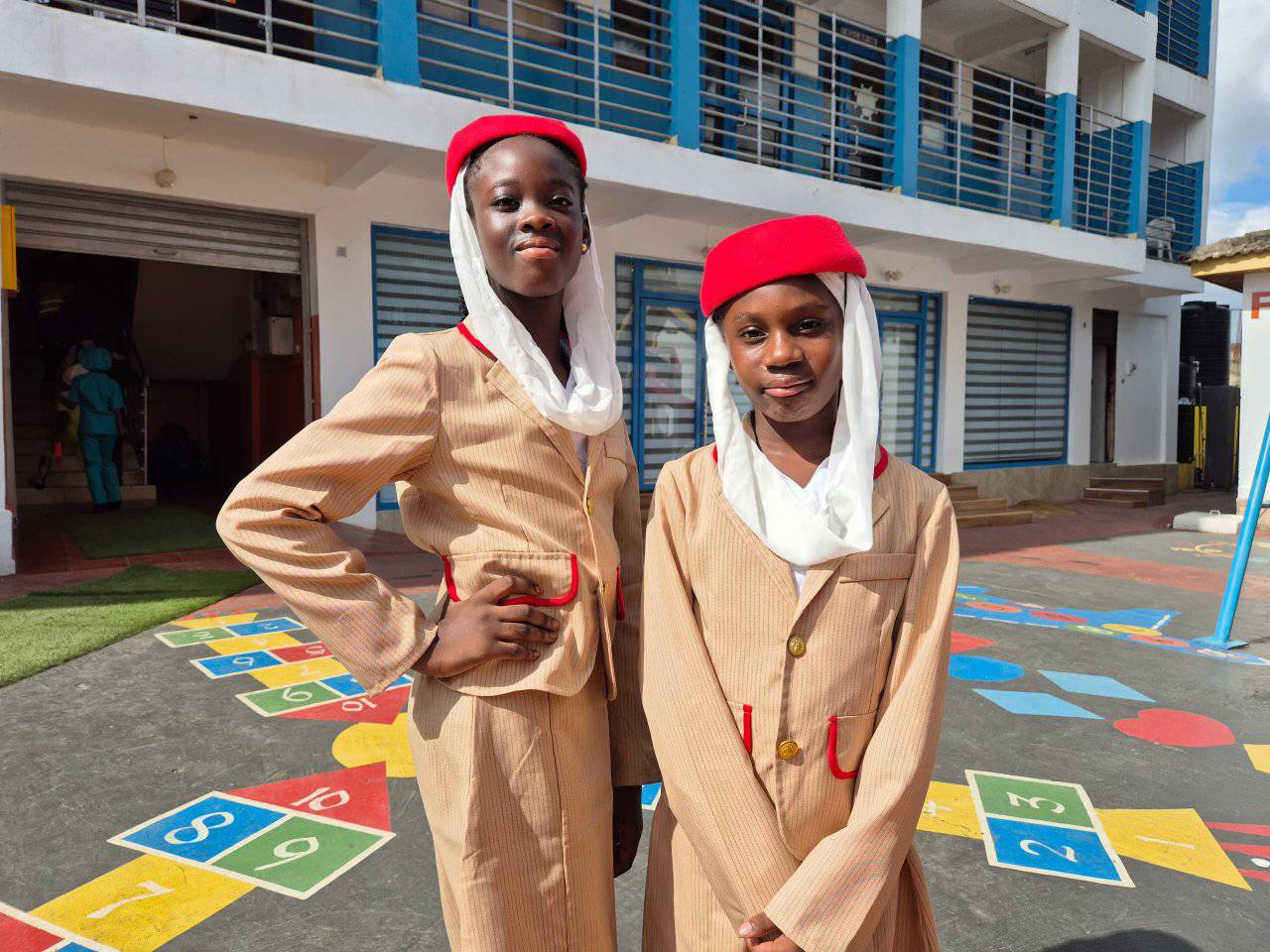 Students in professional business attire